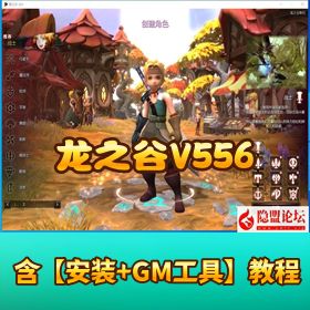 稀有经典网单【龙之谷 V556】VM 一键单机端最新版 + GM 脚本命令 + 物品查询器
