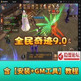 最新精品【全民奇迹 9.0】VM 一键单机 + Win2023 手工外网端+ 双 GM 后台
