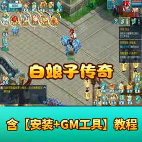 《白娘子传奇》VM 一键单机端！GM 授权后台 + 隐盟视频教程