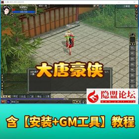 【大唐豪侠】免虚拟机一键单机端 + 隐盟视频教程 + GM 设置充值修改教程