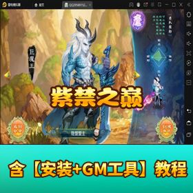 精品【大话西游紫禁之巅】VM 一键单机 + 隐盟视频教程 + GM 网页充值后台