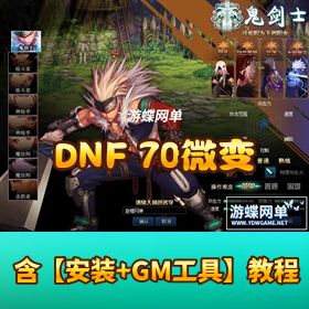 精品怀旧端 【DNF70 微变单机版】 VM 镜像端 + 动漫死神安图恩未央无相冥渊GM网单