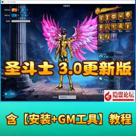 精品网单【圣斗士星矢 v3.0 更新版】270 圣衣套VM一键单机版GM工具全物品ID