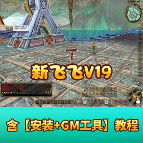 精品稀有网单【新飞飞 V19VM 】一键单机端视频教程GM 设置教程刷装备攻略