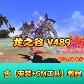 【龙之谷单机版 DN 一键端同步 489】 大翅膀新 3 件套特武