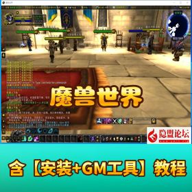 【魔兽世界 天蓝端】最新整合版包含最新机器人策略 V3 插件超级炉石任务修复等