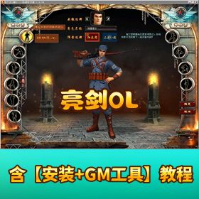 稀有怀旧网单 【亮剑 OL VM】 一键单机端 GM 充值教程 + 全功能修改工具