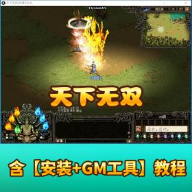 整合破解超稀有精品网单【天下无双 VM】 一键单机端服务端源码清火 139 无绑定端