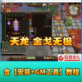 【新天龙八部金戈无极超变版】 VM 一键端 无限元宝 + GM 网页后台