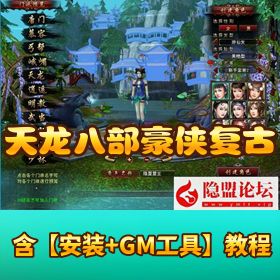 稀有【天龙八部怀旧端】！VM 一键启动 + 复古套装 + GM 工具