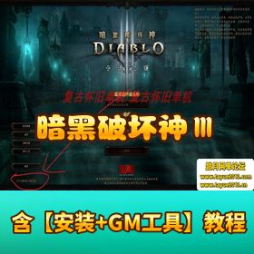 【暗黑破坏神 Ⅲ 】免虚拟机一键单机端丨 NS 版 + PC 版 + 隐盟视频教程