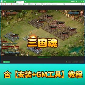 【三国魂】免虚拟机一键单机端｜隐盟视频教程 + GM 网页充值后台 + 数据库充值修改教程