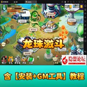 【精品龙珠激斗】VM一键单机 + Linux 外网端 + 隐盟视频教程 + GM 双后台