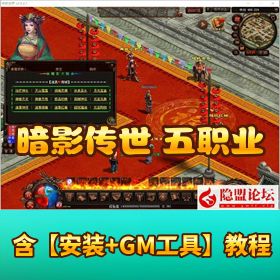 《传奇世界-暗影传世》五职业一键端|隐盟教程+联机登录器