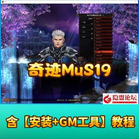 【奇迹 MuS19】 稀有精品免 VM 一键单机版 14 职业 4 转大师全汉化 + GM 工具