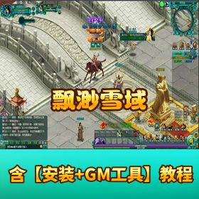【飘渺雪域】稀有精品页游｜VM 一键单机端｜隐盟视频教程 + GM 充值教程