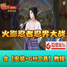 【火影忍者忍界大战 LR 汉化修复版】VM 一键单机版 + Linux 服务端 + 双端适配 + GM 授权后台