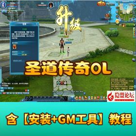 【圣道传奇 OL VM】 一键单机端带隐盟视频教程数据库充值修改教程多开登录器