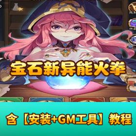 【宝石新异能火拳 - 艾斯 6.5 万级内购版】VM 一键单机版 Linux 手工服务端 多区跨服 自定义英雄符文 GM 授权后台...