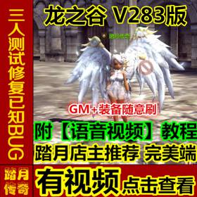 踏月 龙之谷V283端 更新全职业侠盗时装点券首饰网游网页中文单机版游戏下载一键服务端