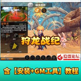 【狩龙战纪】 VM 一键单机版 GM 设置及 GM 命令脚本全物品 ID