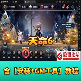 奇幻 RPG 手游【天命 6】VM 一键单机端 最新整理 隐盟视频教程 GM 网页管理后台