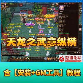 《天龙八部之武意纵横》最新单机一键即玩版！镜像端 + Linux 服务端 + 客户端 + GM 工具