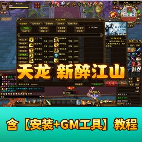 怀旧精品端【天龙八部新醉江山】 - VM 单机版GM 工具教程