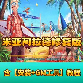 稀有精品手游【米亚阿拉德修复版】VM 一键单机端 手工外网端 GM 充值邮件后台