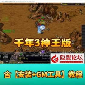 【千年3神王网游单机版二层武功五行奇章】武器发光游戏服务端